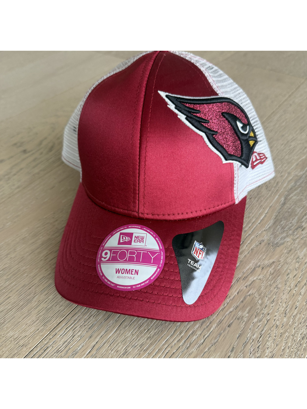 New Era 9FORTY Women Adjustable Arizona Cardinals Cap NWT